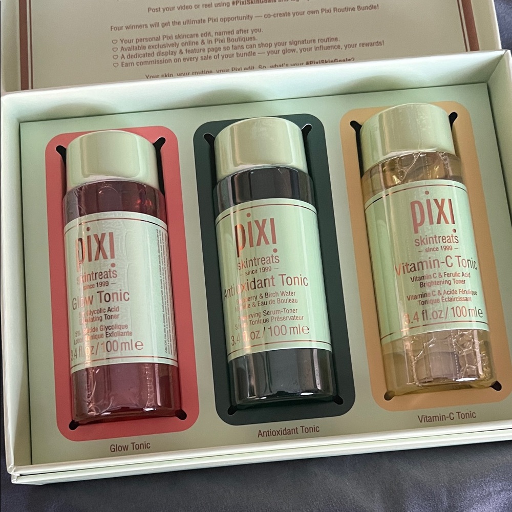 Pixi Skintreats Tonic Trio - BRAND NEW